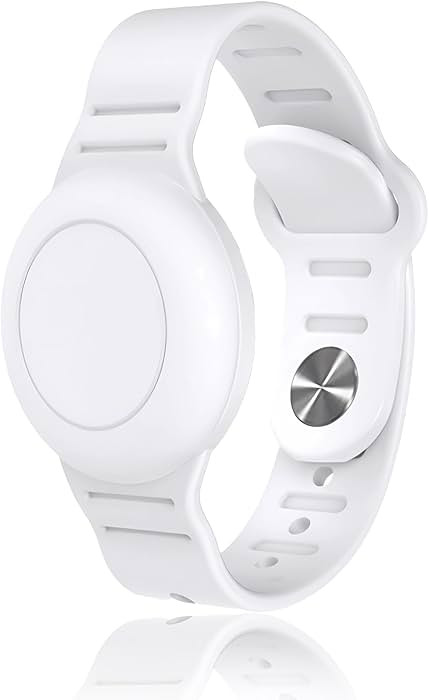 Kids Waterproof Airtag Bracelet Compatible with Apple AirTag, Hidden Silicon Protective Case for ... | Amazon (US)