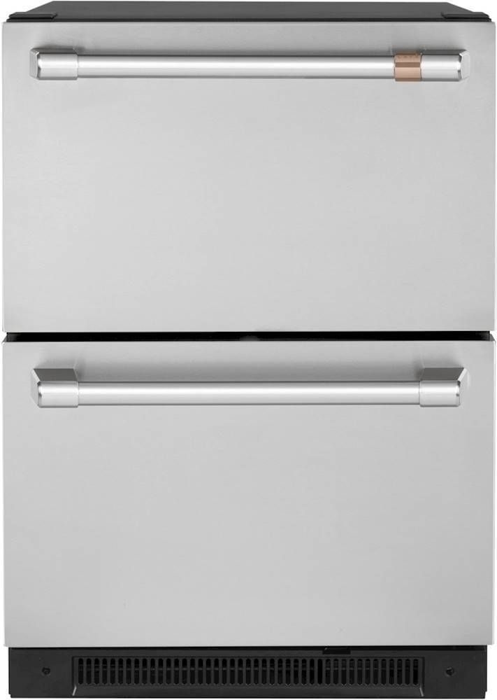 Café 5.7 Cu. Ft. Built-In Dual-Drawer Refrigerator Stainless Steel CDE06RP2NS1 - Best Buy | Best Buy U.S.