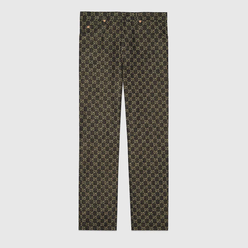 GUCCI GG Denim Pant, Size 36, Black, Ready-to-wear | Gucci (US)