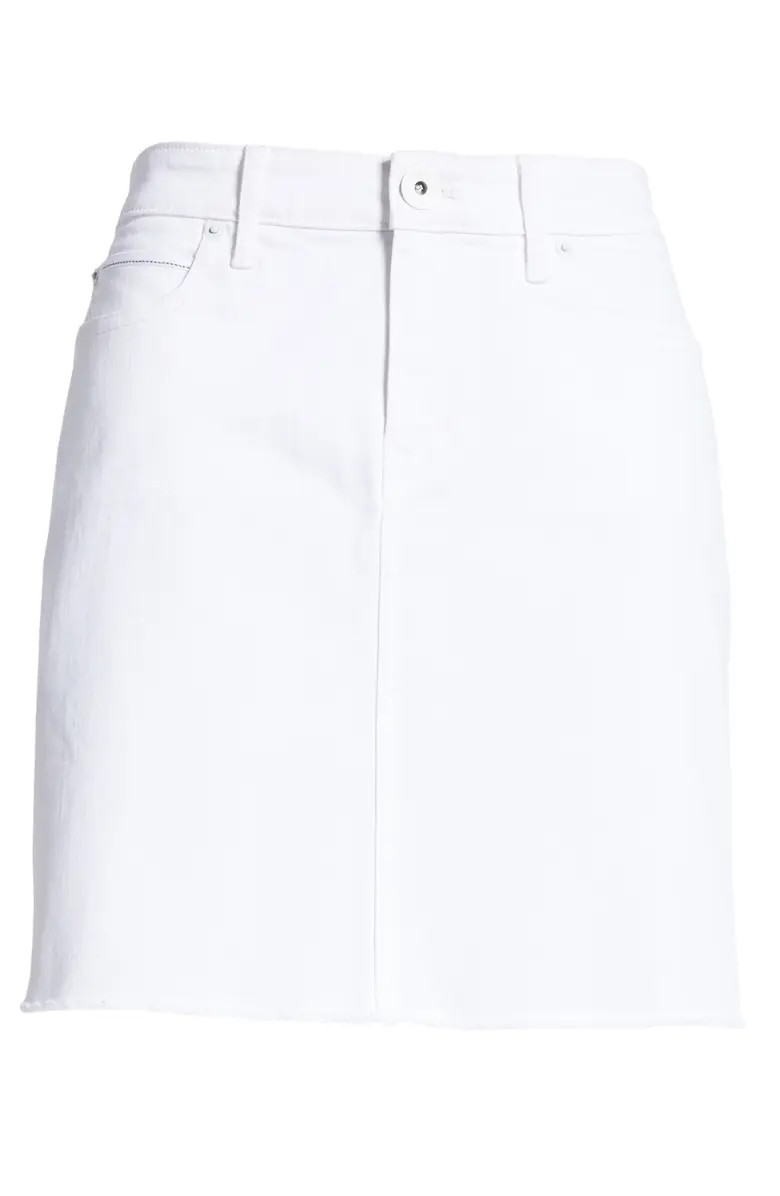 White Denim Miniskirt | Nordstrom