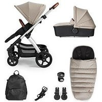 Silver Cross Tide Pram And Pushchair With Accessory Pack | Very (UK)