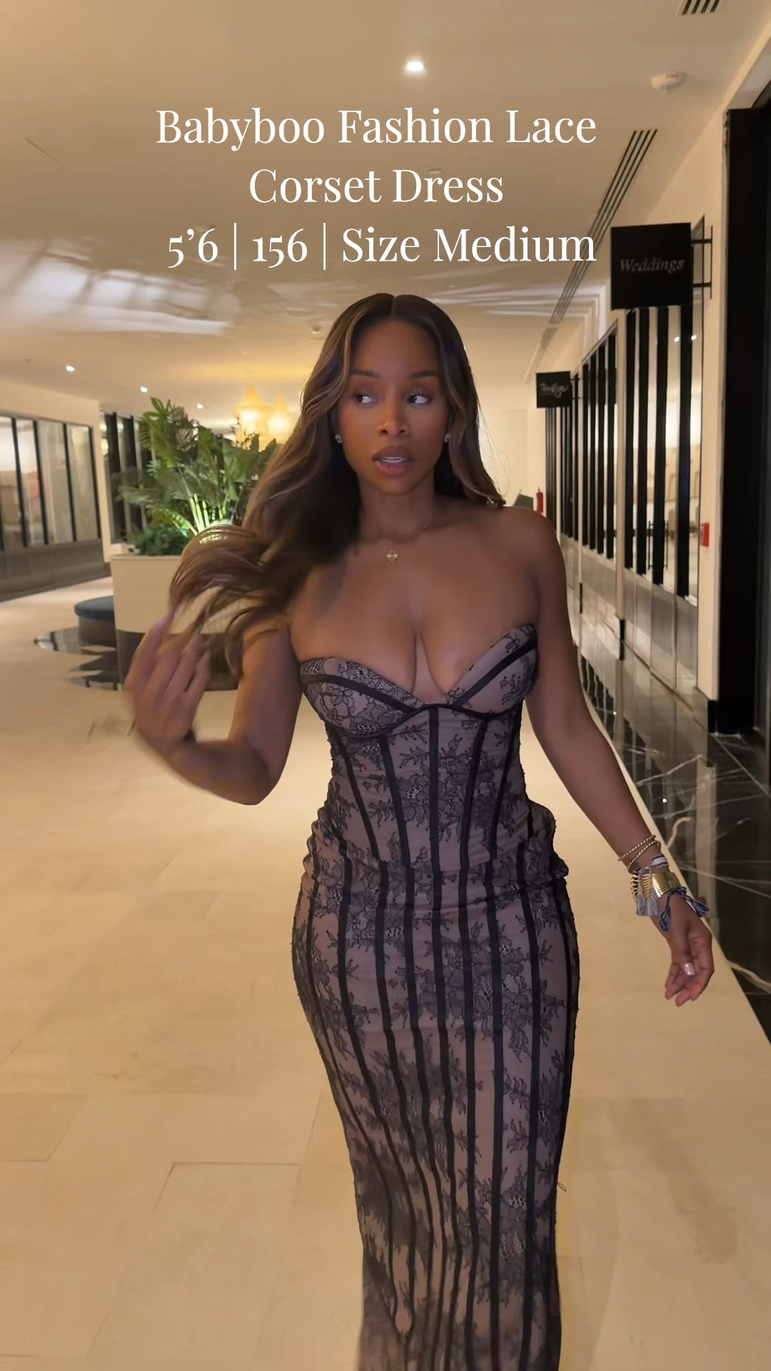 I wore this gorgeous baby boo fashion dress for my birthday trip. I absolutely loved it. It’s a corset dress so you just have to be mindful of how you tied up in the back. I honestly don’t think I tied it up in the back right so the corset area was kind of like rouged, but it wasn’t supposed to be that way I was supposed to tighten it up a little bit at the top, but it is a beautiful drive to absolutely love it. I’ll probably rock it again and take pictures in it but it’s stunning, especially for like birthdays or special occasions.