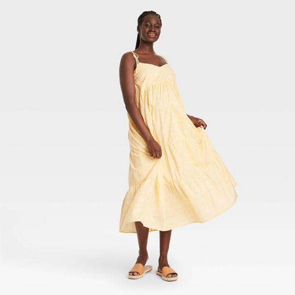 The Nines by HATCH™ Sleeveless Tiered Maternity Dress | Target