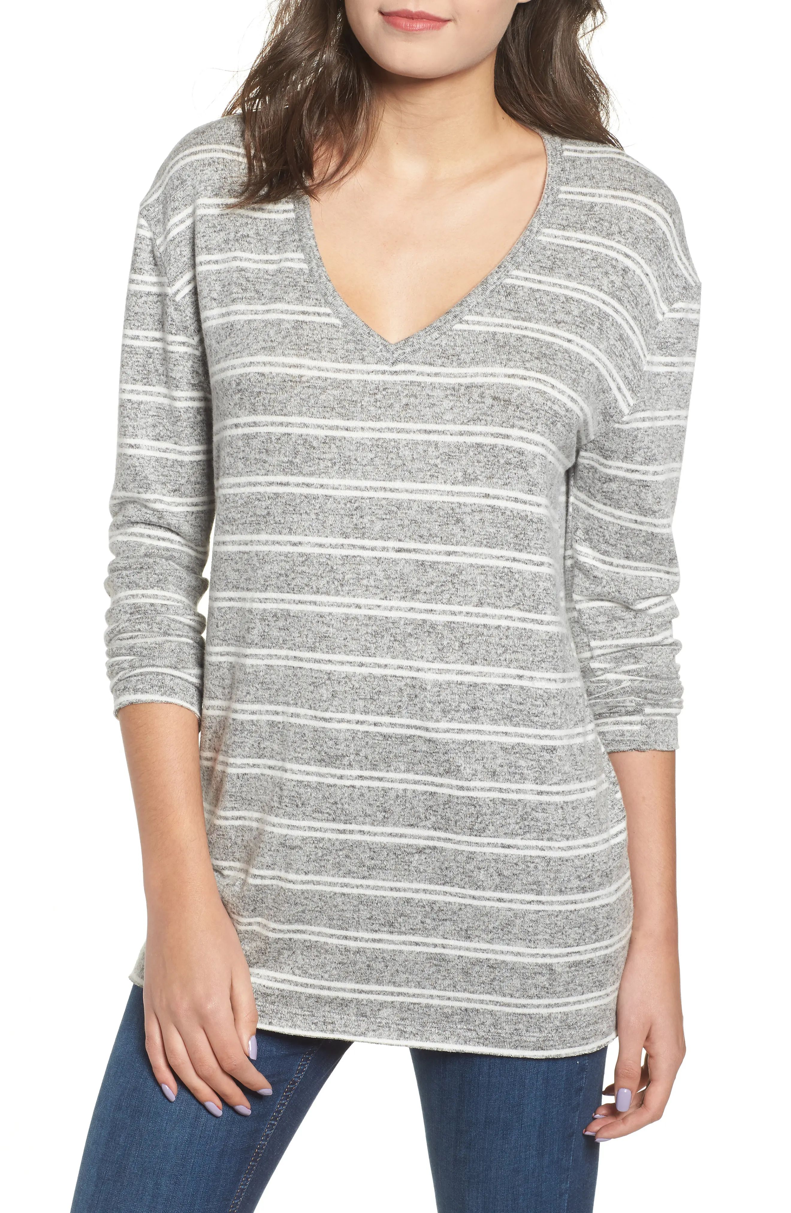 BP. Cozy V-Neck Sweater (Regular & Plus Size) | Nordstrom