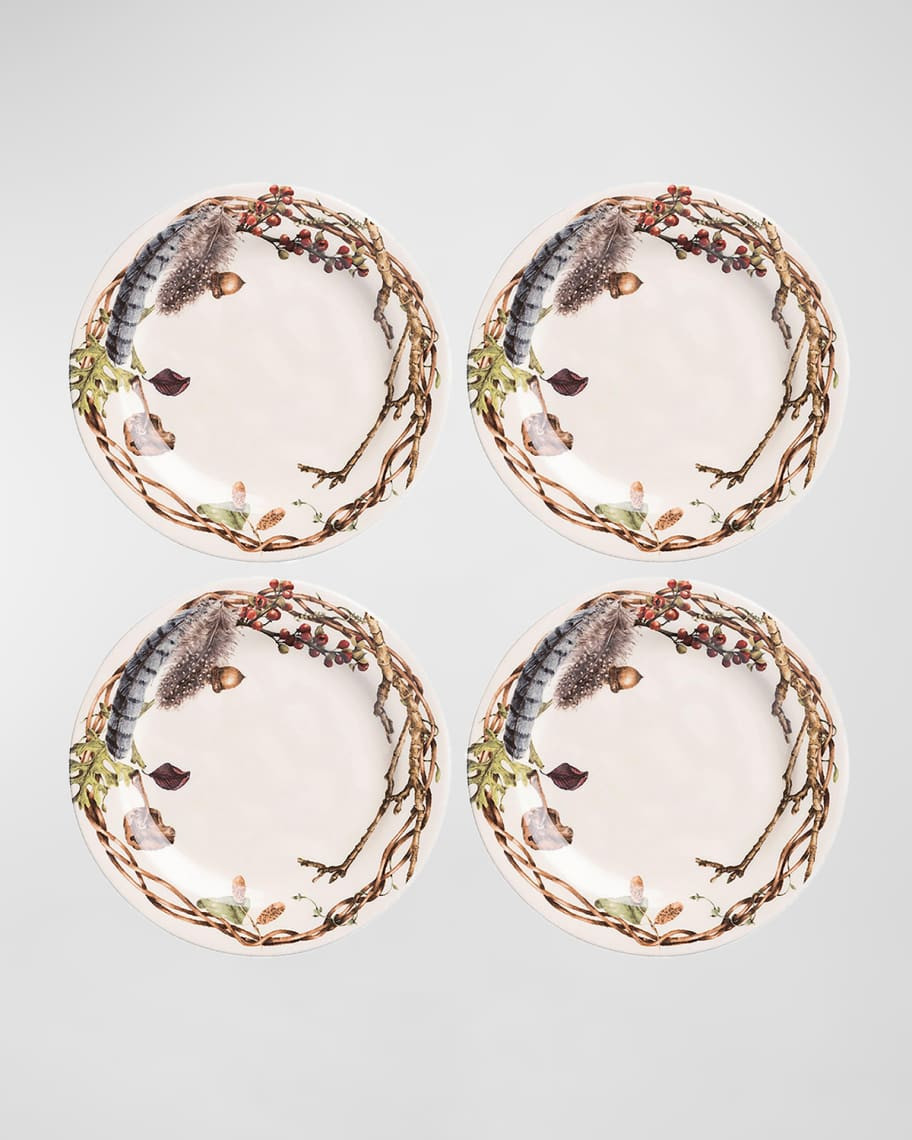 Forest Walk Party Plates, Set of 4 | Neiman Marcus