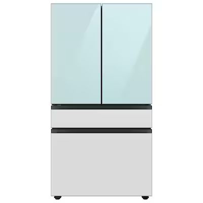 Samsung  Bespoke 28.8-cu ft 4-Door French Door Refrigerator with Dual Ice Maker and Door within ... | Lowe's