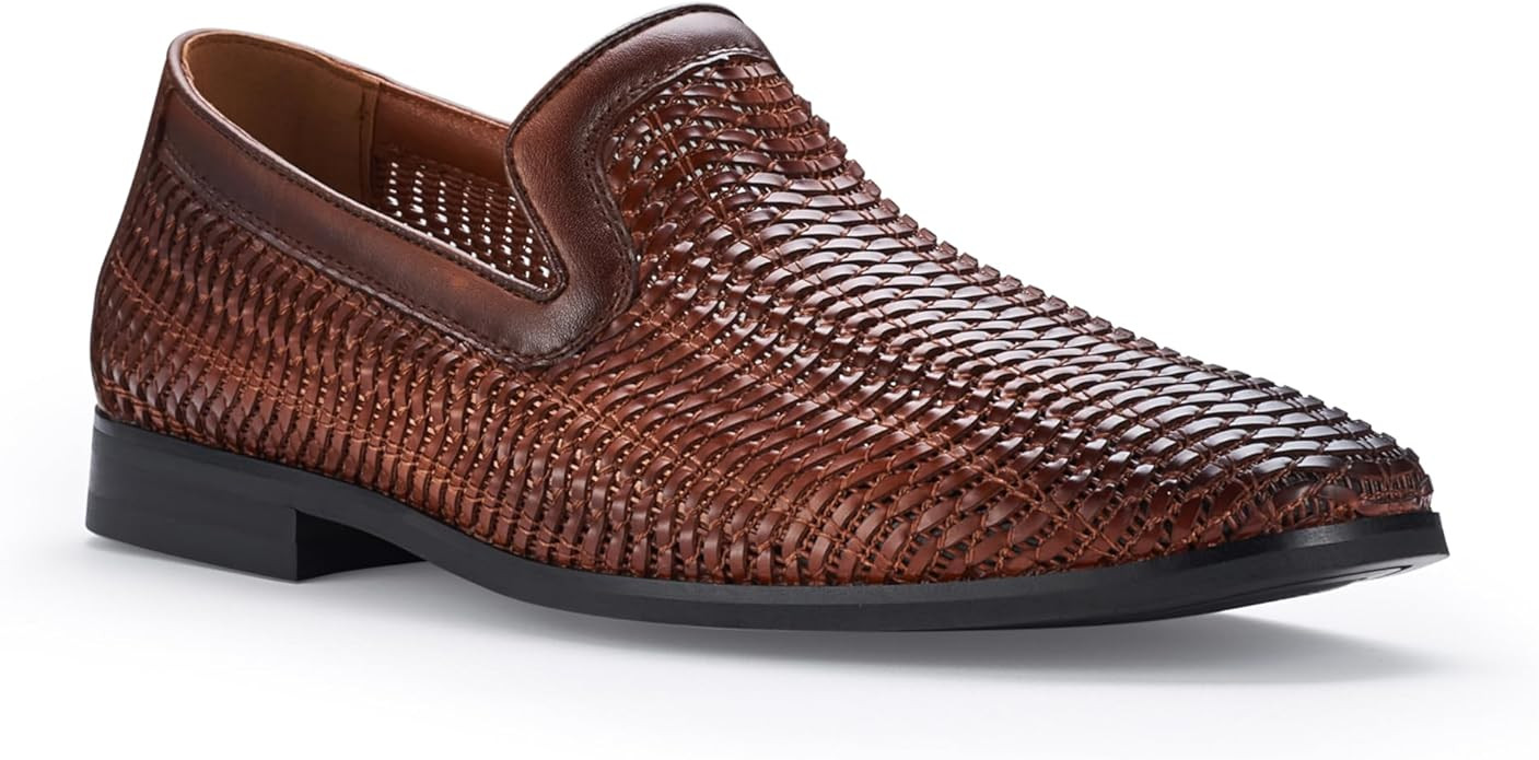 Ferro Aldo Dale MFA19703 Minimalist Slip-on Suede Penny Loafers | Amazon (US)