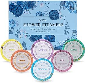 Oziva Aromatherapy Shower Steamers - Nighttime Shower Tablets, Shower Bombs - Mothers Day Gifts f... | Amazon (US)