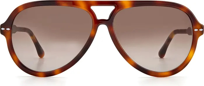 59mm Gradient Aviator Sunglasses | Nordstrom