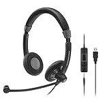 Sennheiser SC 75 USB MS (507086) - Double-Sided Business Headset | For Skype for Business, with Mobi | Amazon (US)
