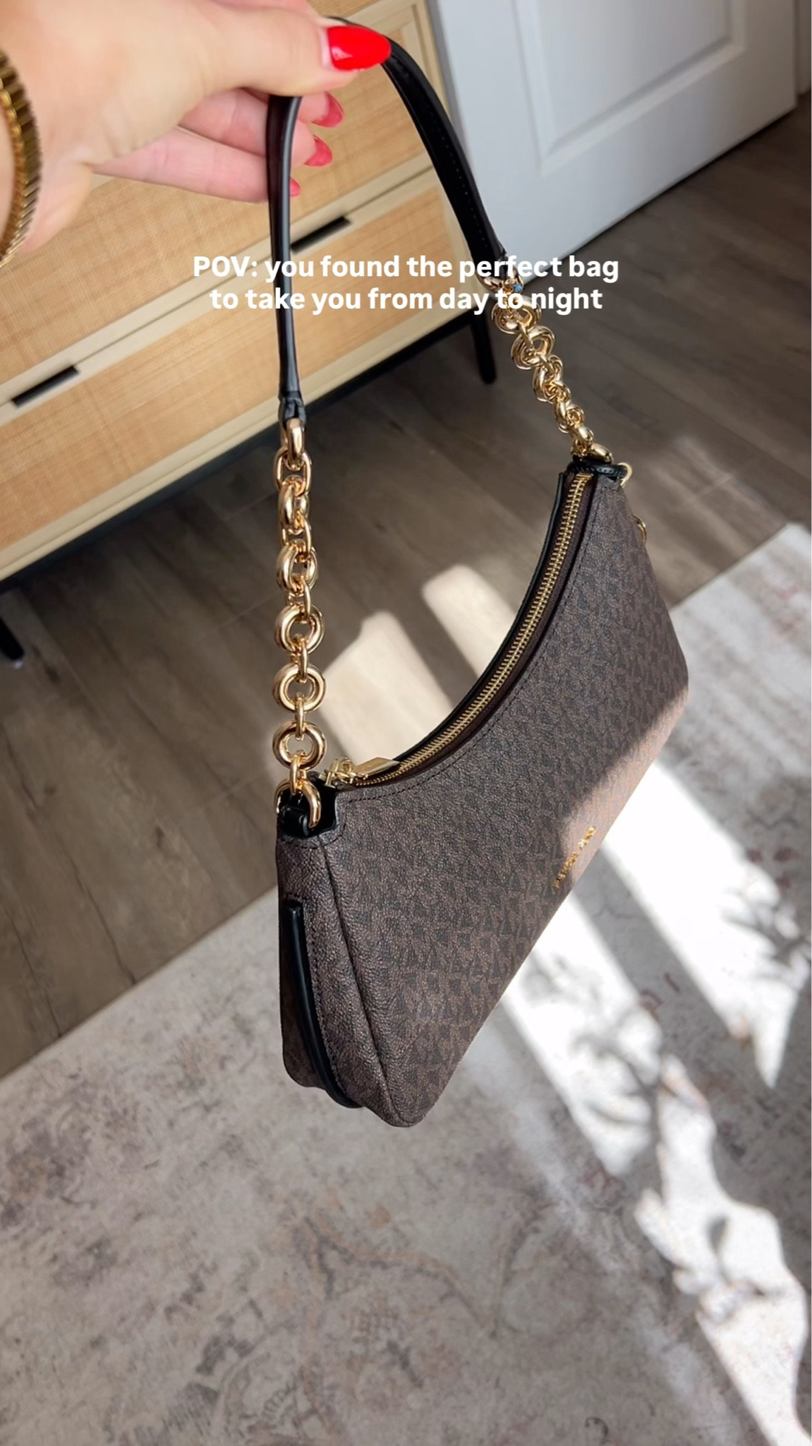 POV: you found the perfect bag to take you from day to night @Michael Kors US  @michaelkors #michaelkors #mkpartner