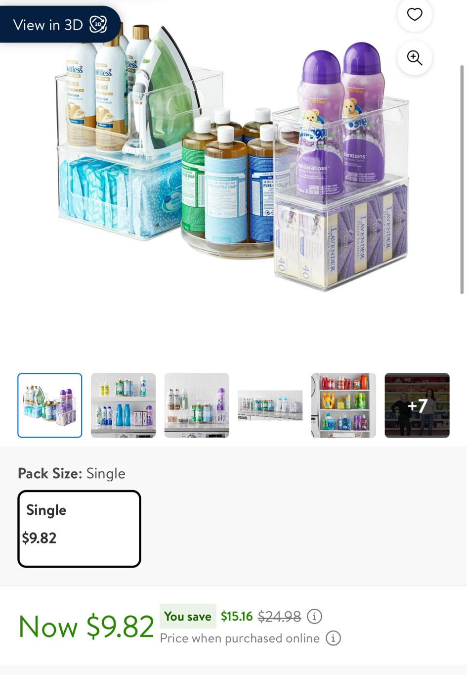🚨THIS DEAL IS BLOWING OUR MIND! We still can’t believe this crazy affordable home organizer bundle is on sale for $36 for 10 pieces!!! What space would you use these in? #homeorganization #thehomeedit #declutter #organization 

#LTKSaleAlert