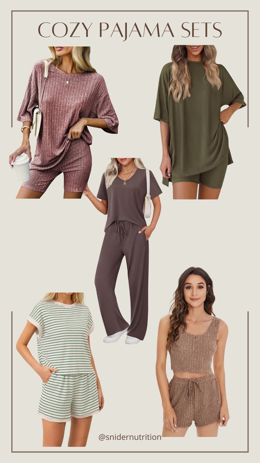 Cozy pajama set favorites!

Cozy pajamas, pajama sets, women’s pajama sets, matching pajama sets, travel sets, women’s travel fashion, travel clothes, women’s travel clothes, clothes for travel, cozy clothess

#LTKFindsUnder50 #LTKStyleTip #LTKFindsUnder100
