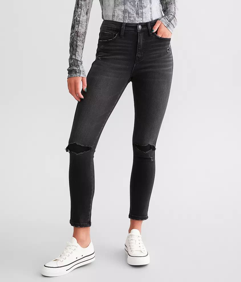 High Rise Ankle Skinny Stretch Jean | Buckle