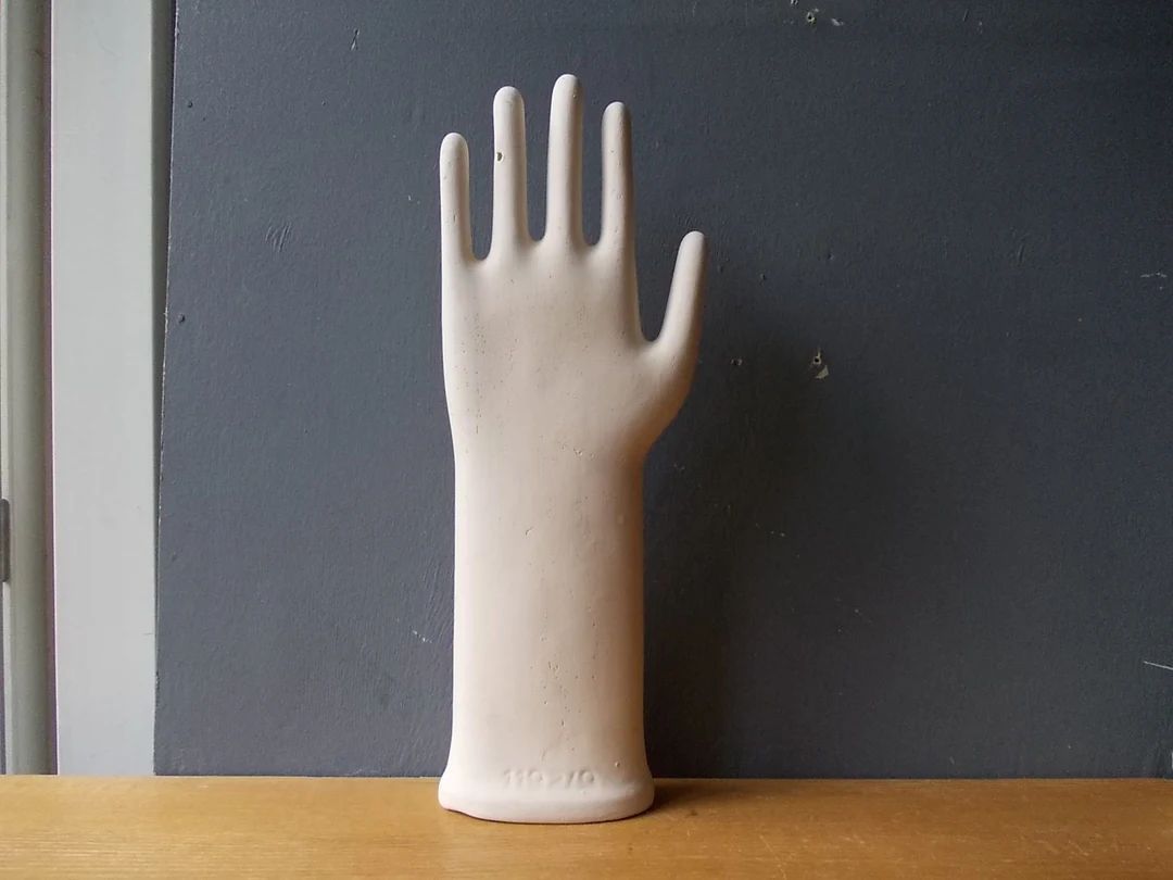 Vintage Hand / Ceramic Hand / Glove Mold Hand / Home Decor | Etsy (US)