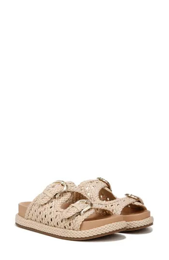 Sam Edelman Reid Slide Sandal in Linen at Nordstrom Rack, Size 5.5 | Nordstrom Rack