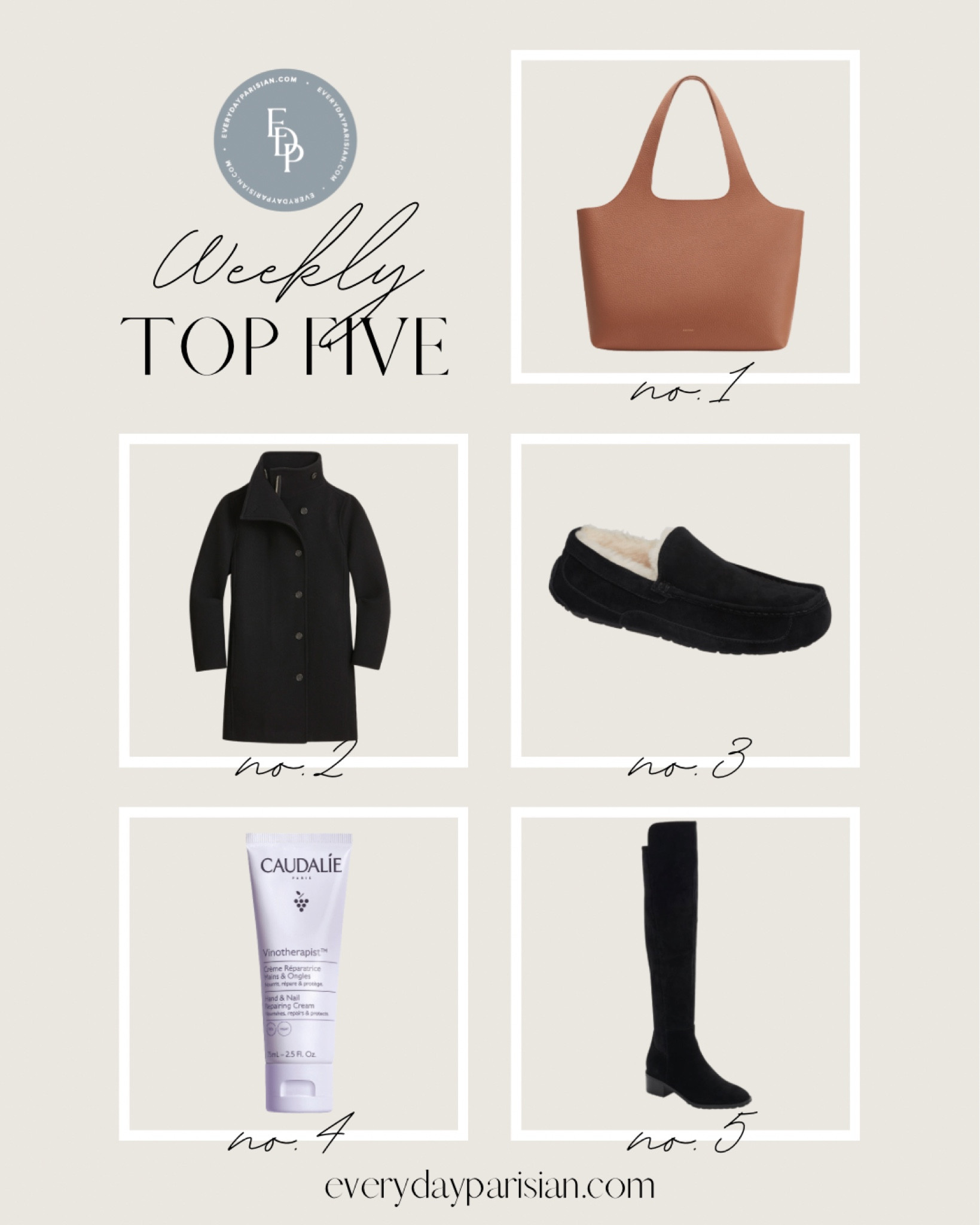 This week’s best sellers include my favorite System tote from Cuyana and the men’s Ugg slippers for him. 

#LTKHoliday #LTKshoecrush #LTKunder100