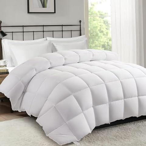 Utopia Bedding Comforter Duvet Insert - Quilted Comforter with Corner Tabs - Box Stitched Down Al... | Amazon (US)