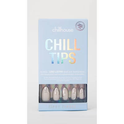 Chillhouse Chill Tips Press-On Fake Nails - Tipsy Tinsel - 24ct | Target