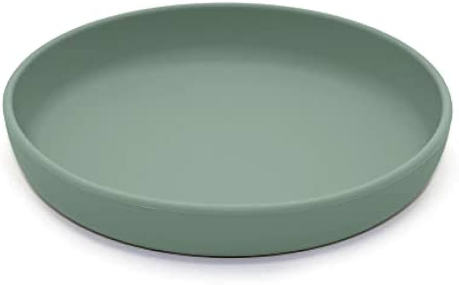 nouka Flat Plate | 100% Food-Grade Silicone | Comes With A Lip Edge | Non-Slip & Soft | Dishwashe... | Amazon (US)
