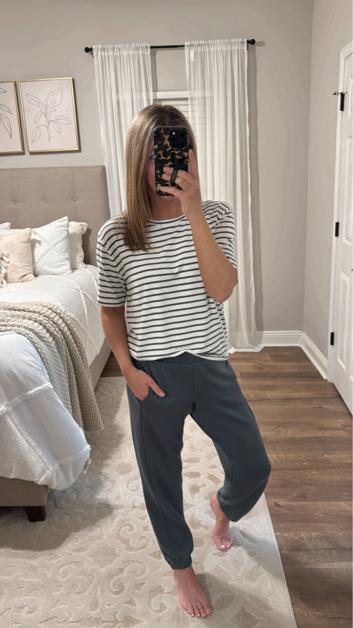Lou & Grey
Tee - small
Pants - smalll

#LTKFindsUnder50 #LTKSaleAlert #LTKStyleTip