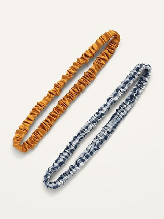 Satin Scrunchie Headbands 2-Pack for Women | Old Navy (US)