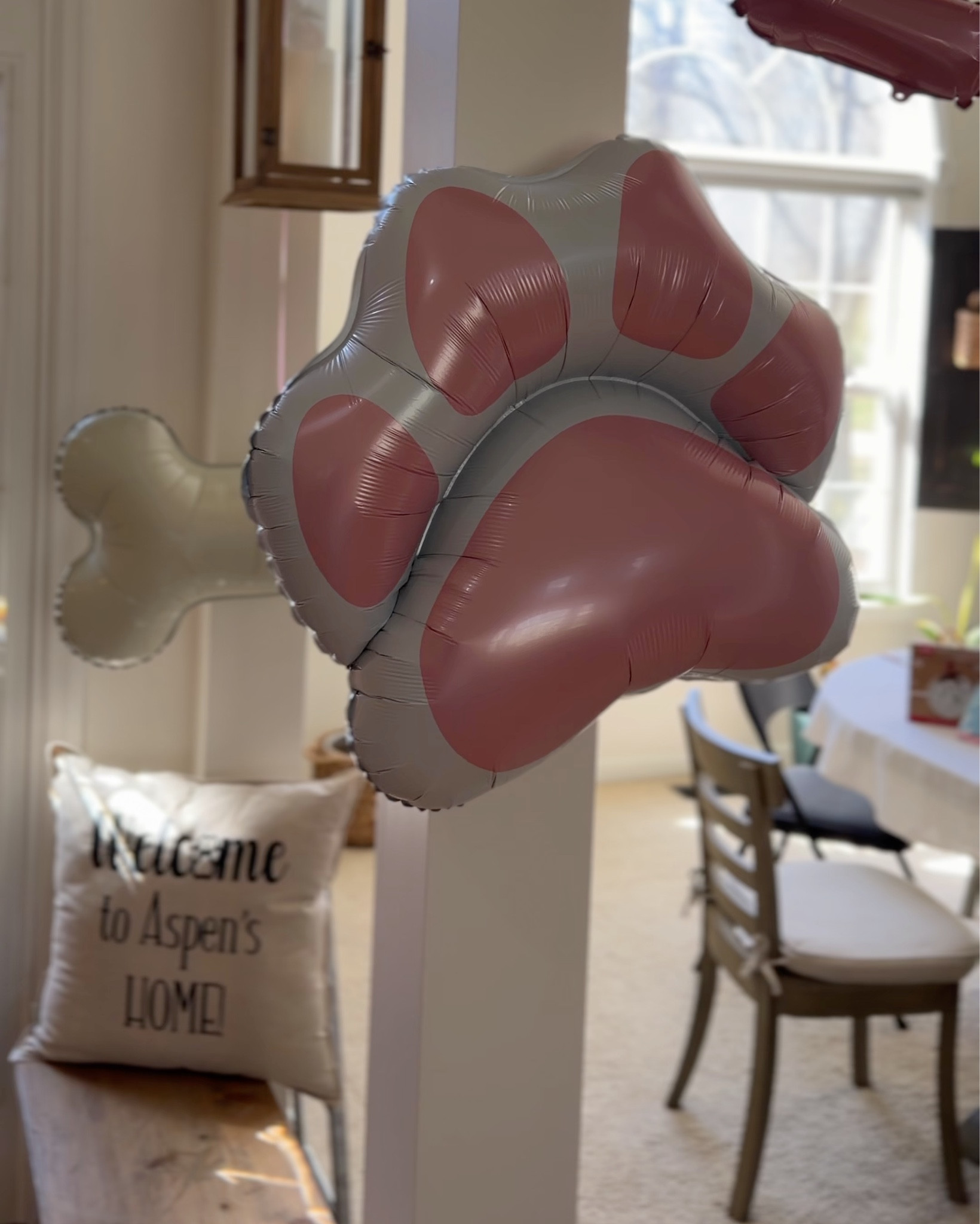 Aspen’s 5th birthday! 
This collection of balloons comes with 18pcs “Lets Pawty” Balloons Dog Paw Birthday. Very impressed with quality and size. 

Birthday party balloons for dog | dog birthday decor | dog balloons | let’s pawty 


#LTKHome #LTKmomlife #LTKKids