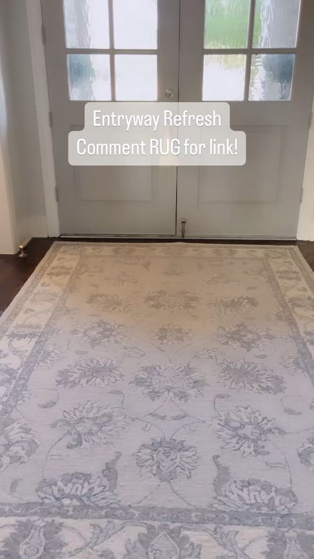 New entryway rug! Blue and white patterned rug. Foyer decor. Entry. Home decor. Coastal vibes. 



#LTKFind #LTKstyletip #LTKhome