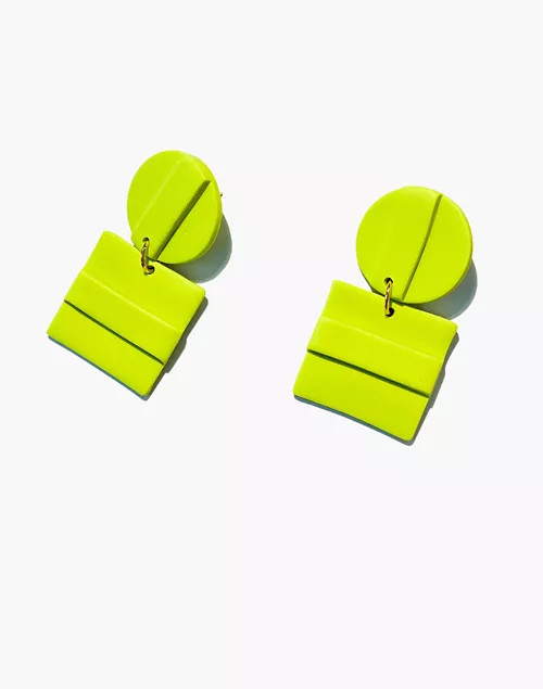 Abcrete & Co. Monochromatic Statement Earrings | Madewell