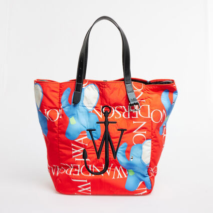 Red Abstract Tote Bag | TK Maxx