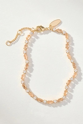 Colorful Crystal Tennis Bracelet | Anthropologie (US)