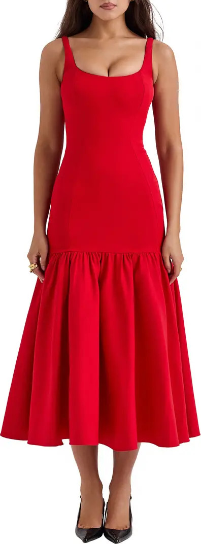 HOUSE OF CB Amore Midi Dress | Nordstrom | Nordstrom