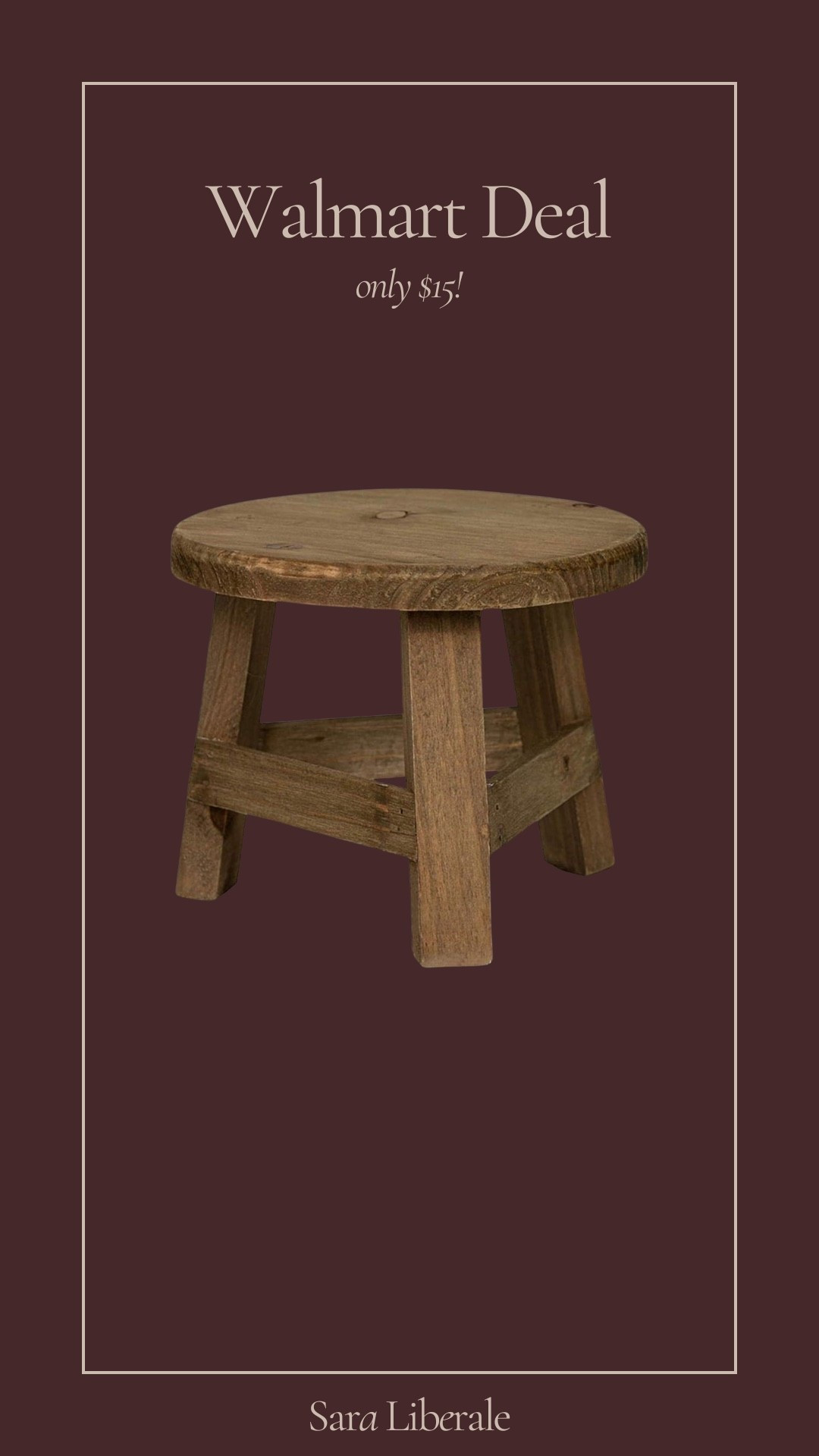 Wooden Stand, High Stool Stand Multi-Function

#LTKSaleAlert #LTKHome