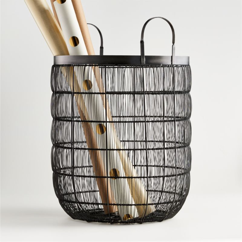 Claude Wire Basket + Reviews | Crate & Barrel | Crate & Barrel