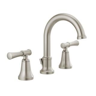 Delta Chamberlain 8 in. Widespread 2-Handle Bathroom Faucet in SpotShield Brushed Nickel 35747LF-... | The Home Depot