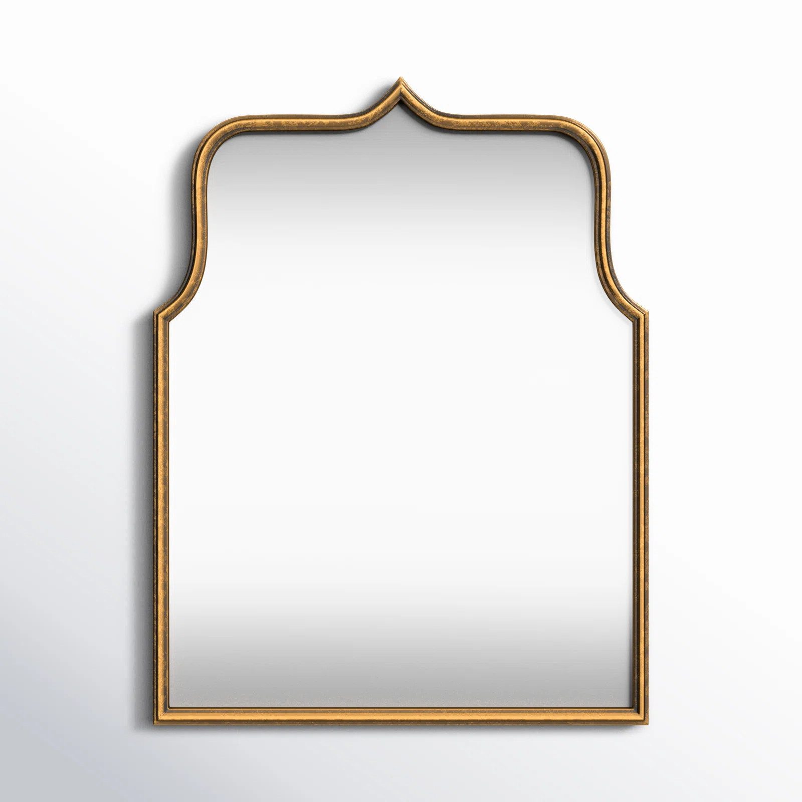 Devyn Arched Metal Framed Wall Mirror | Wayfair North America