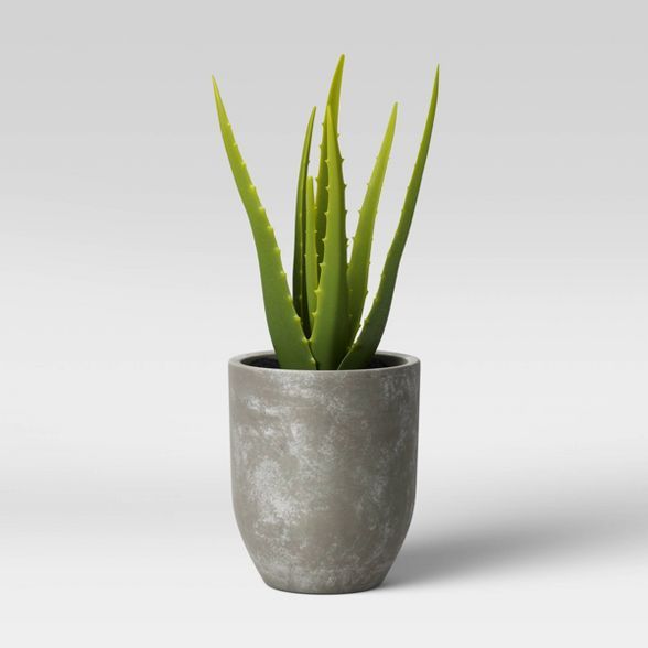 Faux Aloe in Pot Gray/Green - Project 62™ | Target