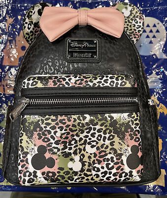 2023 Disney Parks Animal Kingdom Green/Pink Loungefly Backpack New Release  | eBay | eBay US
