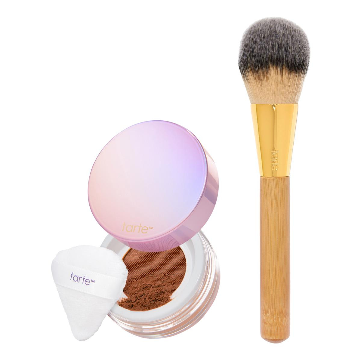 Creaseless 2-piece Setting Powder & Brush Set | HSN
