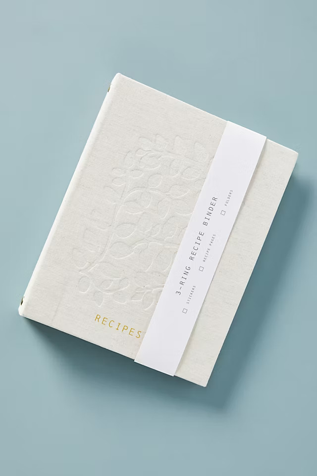 Loralie Recipe Binder | Anthropologie (US)
