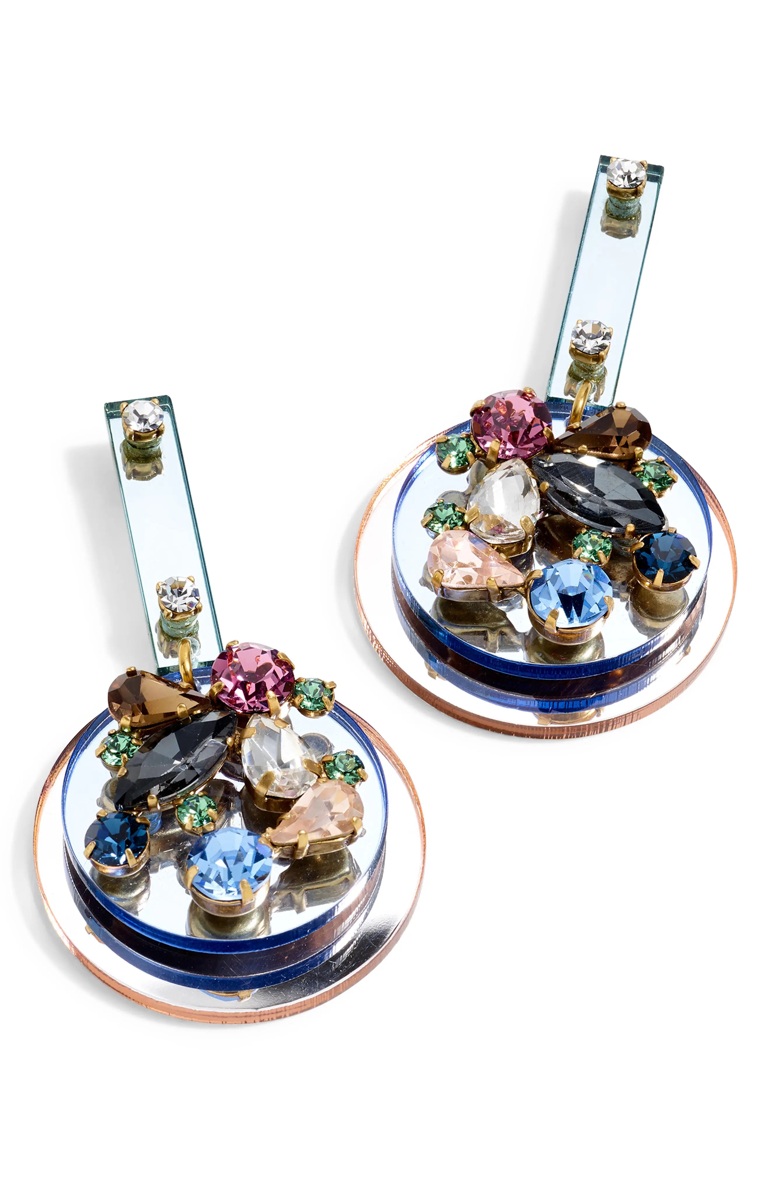 Crystal & Lucite® Mirror Earrings | Nordstrom