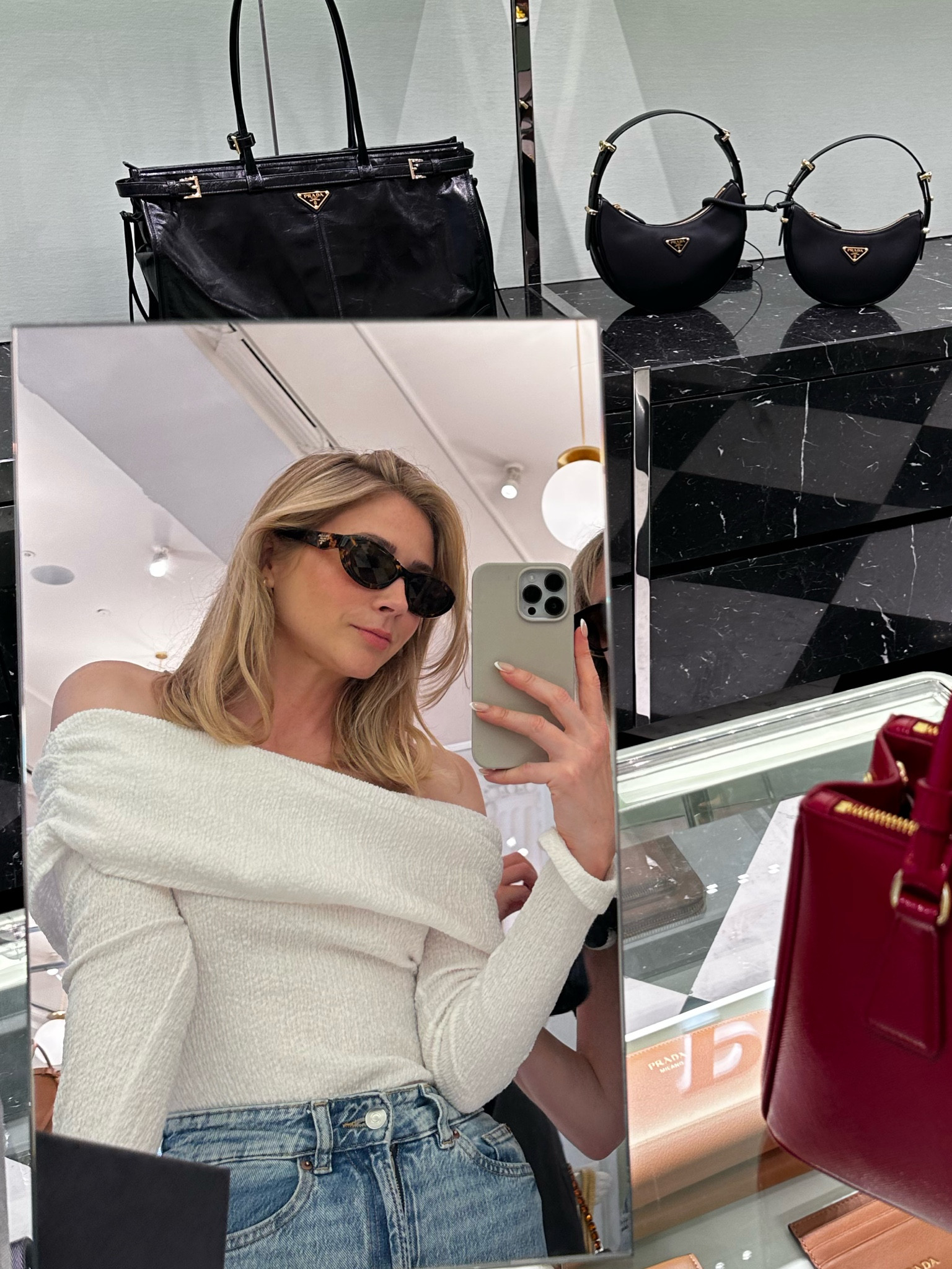 A Prada moment 👵🏼

#LTKluxury #LTKstyletip #LTKsummer