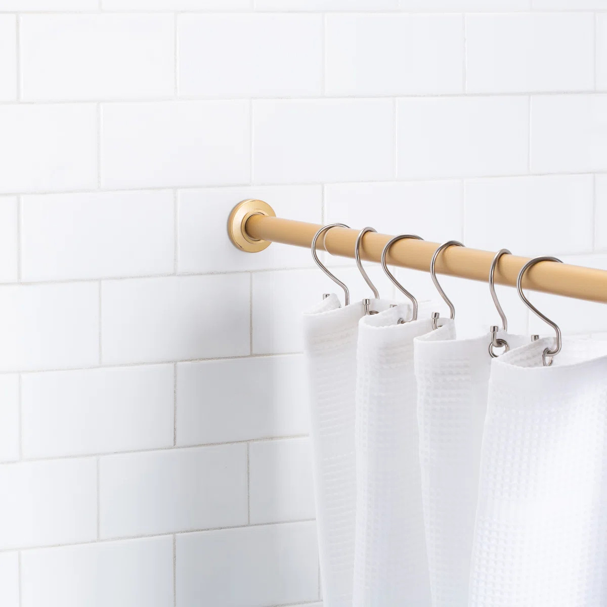 Ikemsinachi Steel, Zinc Alloy Adjustable Tension Rod | Wayfair North America