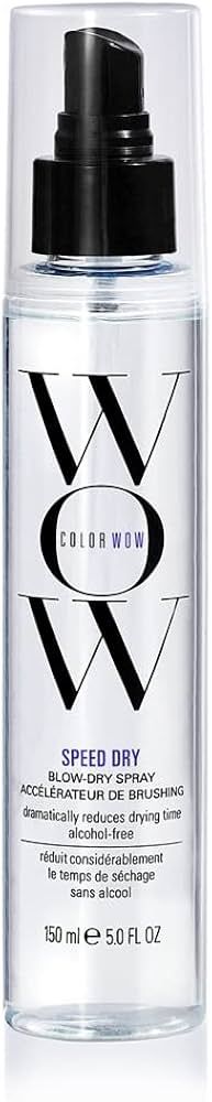 COLOR WOW Speed Dry Spray - Cut Blow Dry Time 30% | Heat Protectant, Prevent Breakage | Cruelty-F... | Amazon (US)