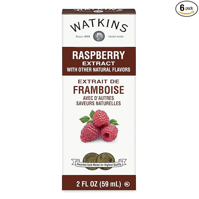Watkins Raspberry Extract with Other Natural Flavors, 2 oz. Bottles, Pack of 6 (Packaging May Var... | Amazon (US)