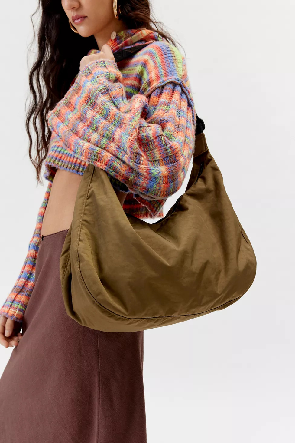 BAGGU Large Nylon Crescent Bag | Urban Outfitters (US and RoW)