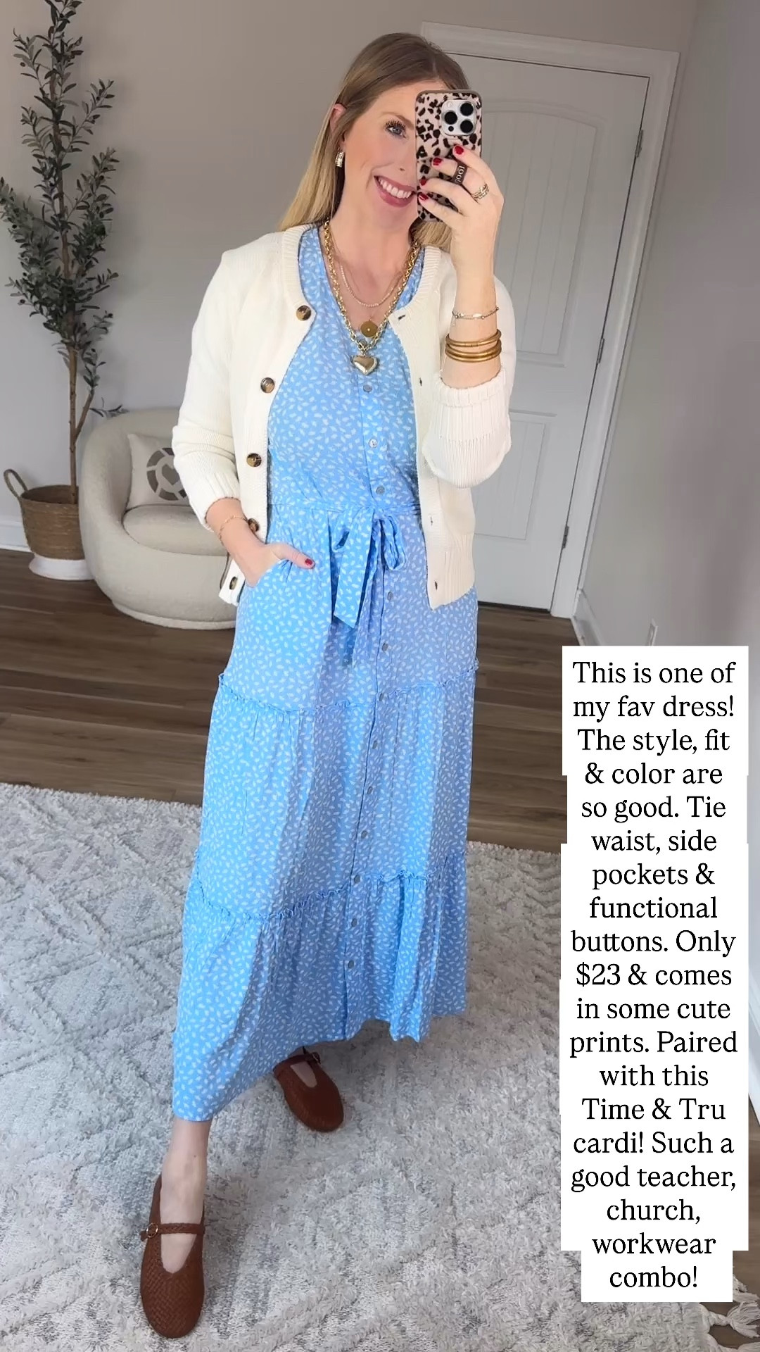 Walmart try on, time and tru midi dress, Walmart fashion, teacher dress 

#LTKWorkwear #LTKootd #LTKgrwm