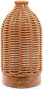 Essential Oil Diffuser - Multifunction Aromatherapy Diffuser 7 LED Color Changing Light 100ML Rat... | Amazon (US)