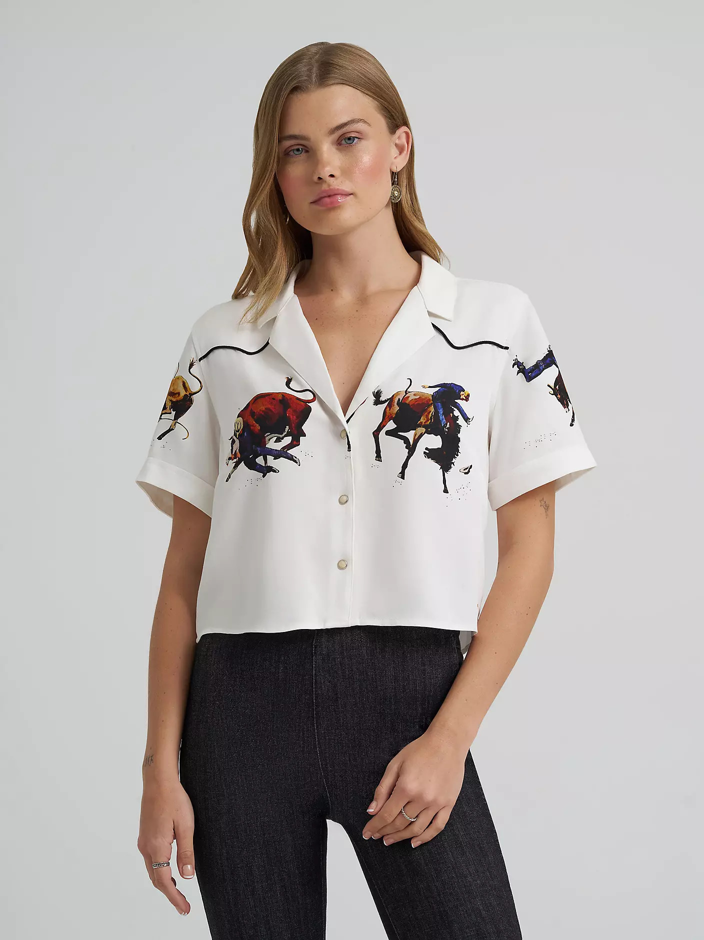 Lainey Wilson x Wrangler Camp Shirt | Wrangler