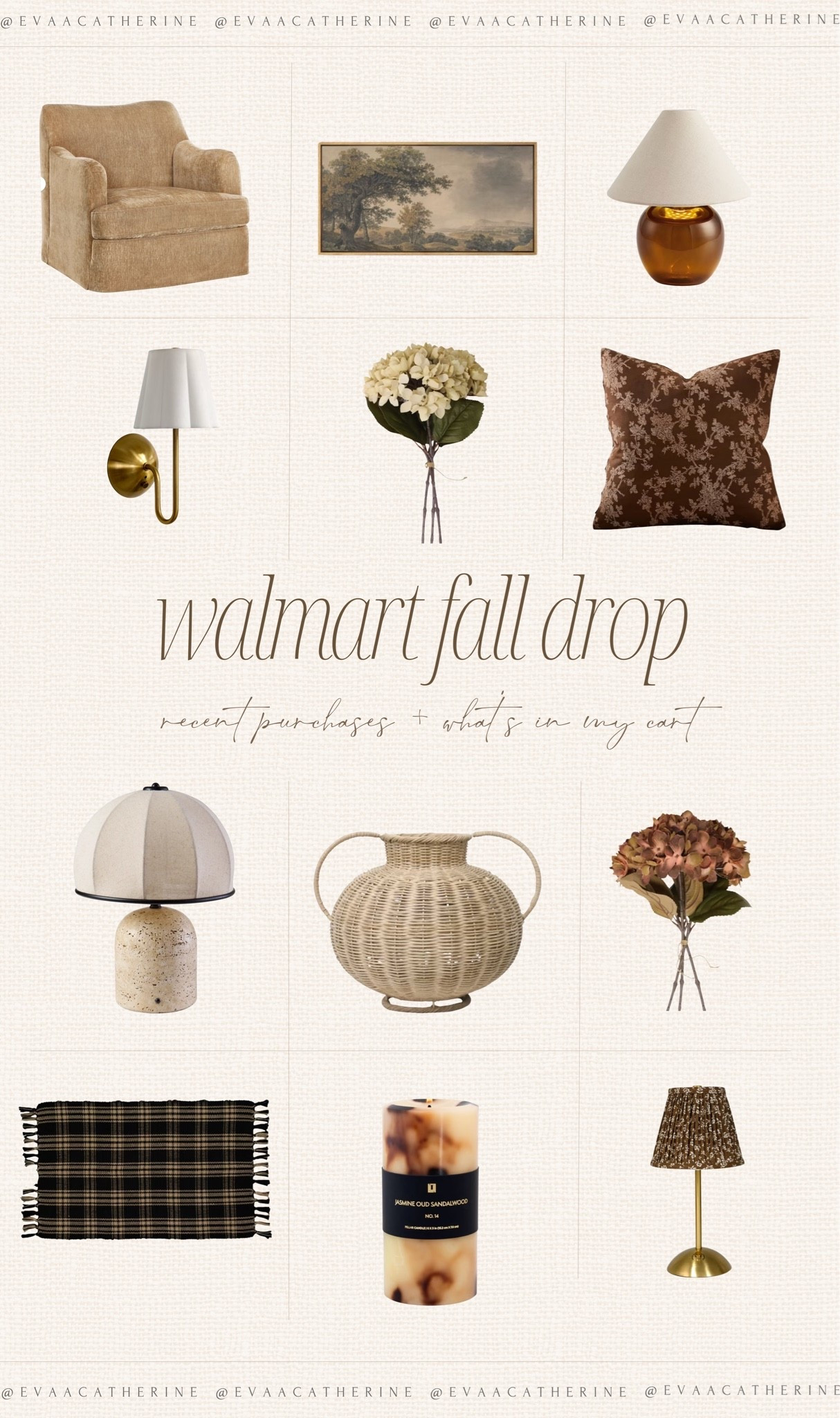 walmart fall finds are GOOD this year 🍂🤎

a little roundup of my recent purchases + everything currently sitting in my cart because apparently I’m ready for cozy season already. think warm woods, vintage-inspired florals, amber glass, moody plaids + all the little details that make a home feel extra cozy for fall.

comment FALL and I’ll send you the links 🤎

#walmartfinds #falldecor #walmarthome #fallhome #homedecor

WALMART FALL DECOR • WALMART HOME FINDS • FALL HOME DECOR • COZY HOME DECOR • AFFORDABLE HOME FINDS • FALL DECORATING IDEAS

#LTKHome #LTKSeasonal